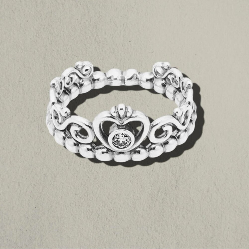 PANDORA AUTHENTIC STERLING SILVER PRINCESS TIARA